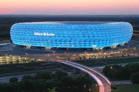 Allianz arena is a football stadium in munich, bavaria, germany with a 75,000 seating capacity. Allianz Arena Football Stadium Herzog De Meuron Arch2o Com