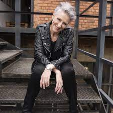 Shoot In Fabulous Maboneng The Marvellous Lianekim Behind The Camera Silverhair Olderandwiser Nevertoolate Silver Hair Leather Jacket Fashion