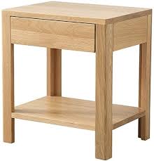 Gcmj Minimalist Modern Small Coffee Table Nightstand With Drawers Oak Dorm Bedside Table In 2020 Minimalist Bedside Table Minimalist Side Table Bedside Cabinet Modern