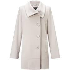 Gerry Weber Side Button Coat Beige 245 Liked On Polyvore Featuring Outerwear Coats Long Sleeve Coat Beige Coat Women S Coats Jackets Coats For Women