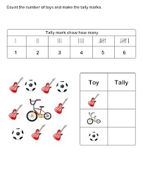 tally worksheets tally chart worksheet count printable