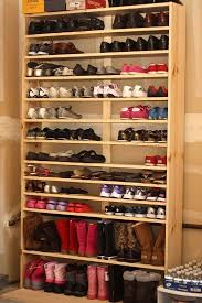 Simple Homemade Shoe Rack Guide That You Can Make Yourself Shoerackpallet Garage Shoe Storage Homemade Shoe Rack Shoe Rack With Shelf
