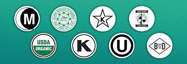 United states of america ( usa ). Food Certifications Labels Kosher Halal Organic More