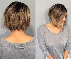 Keep it all one color, or lighten the top like jada pinkett smith. 15 Layered Hairstyles For Short Hair