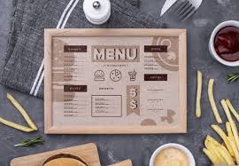 Freepik Restaurant Menu Concept Mockup Free Psd Psd In 2020 Mockup Free Psd Free Mockup Menu Restaurant