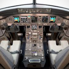 Boeing is set to roll the first 777x test aircraft out of the hangar very soon, and not only do they plan on shocking the world with its size and capability, but also with its interior. Boeing 777 Cockpit 3d Model Turbosquid 1349157