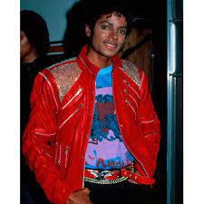 Michael Jackson Beat It Jacket In Leather For Men Michael Jackson Costume Celebrity Outfits Beat It Michael Jackson