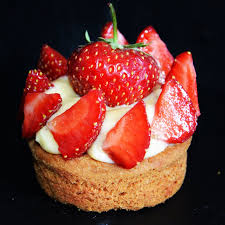 Tarte Aux Fraises Sur Sable Breton Sables Breton Tarte Aux Fraises Tartes Aux Fraises