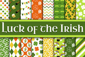 Patrick's day or anything even remotely associated with ireland heritage is the shamrock. Pin On Pattern Vectors Hand Drawn