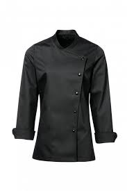 Julia Female Chef Jacket Black Chef Jackets Women Chef Clothes Women Chef Wear