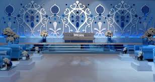 A wedding theme will set the tone for the big day and guide every aesthetic decision made from that point forward. Pin By Al Aroussa Bridal Concierge On Wedding Decoration Themes Winter Wedding Decorations Wedding Decorations Stage Decorations