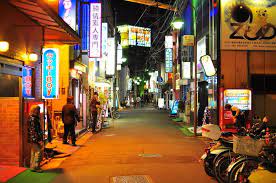Pin By Mr Bluboy On Background Fukuoka Japan Red Light District Fukuoka