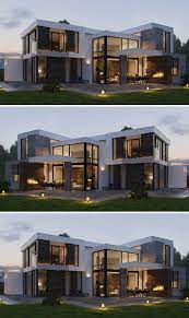This terraced japanese garden house, located in the suburbs of kyiv, ukraine, looks toward a garden view through a giant eye cut into its facade. Architecture Modern Japanese House Exterior Design Trendecors