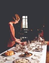 I also noticed lots of roses and fresh flowers used in decor, and color palettes of. What Was It Really Like To Cook At Downton Abbey Martha Stewart