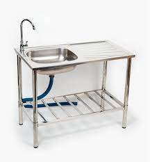 With a lot of plantations around, it looks attractively classic and gives a beautiful natural touch. Stainless Steel Outdoor Wash Table Outdoor Sinks Outdoor Sink Station Outside Sink