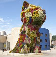 Gms provided construction guidelines and peer review for steel plate elements within 43 foot tall topiary sculpture designed by artist jeff koons. Puppy Guggenheim Museum Bilbao