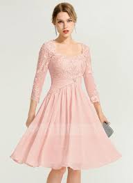 Us 179 00 A Line Princess Sweetheart Knee Length Chiffon Cocktail Dress With Ruffle Beading Jj S House Chiffon Cocktail Dress Cocktail Dresses With Sleeves Cocktail Dress