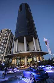 The porsche design tower miami is a masterpiece of architecture and engineering: Sleep Among Your Cars At Luxury Porsche Tower Car Bahrain
