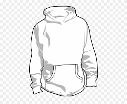 62 lovable how to draw hoodies anime. With Printed Wording To Back Of Hoodie Drawing Clipart 2131390 Pinclipart