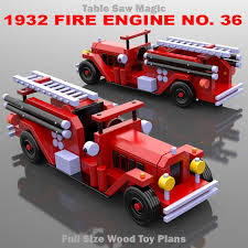 Caminhao A Pedal Truck Junior Magic Toys Table Saw Magic 1932 Fire Engine No 36 Pdf Download Wood Toy Plans Wood Toys Plans Wood Toys Wooden Toys Plans