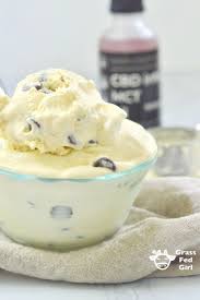 Keto Cbd Chocolate Chip Ice Cream Low Carb Sugar Free Dairy Free Recipe Ice Cream Chocolate Chip Ice Cream Ice Cream Recipes