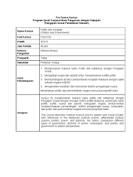 Maybe you would like to learn more about one of these? Pro Forma Politik Dan Kerajaan