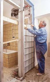 Glasbausteine Mauern Selbst De Glasbausteine Glasbausteine Dusche Dusche Einbauen