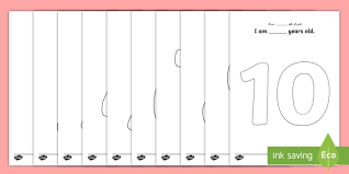 These numbers printable materials are suitable for toddlers, preschool and kindergarten. Age 1 To 10 Big Numbers Coloring Pages Arabic Arabic English