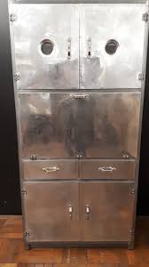1940s 50s aluminium kitchen cabinet