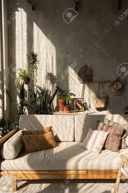11+ modern home interior decorating ideas tagged at healthportal4u.info. Boho Style Modern Home Interior Design Sofa Pillows Home Plants Stock Photo Picture And Royalty Free Image Image 158676392