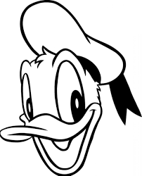 Printable coloring pages of disney's donald duck posing, dressed up for winter, boasting, yelling, etc. Donald Duck Face Coloring Pages Coloring And Drawing