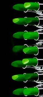 Oursecretcollectorkid Shamrock Green Green Lipstick Green Aesthetic Shades Of Green