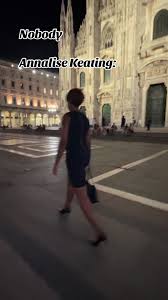 And I walk fast 😂😅 #fyp #annalisekeating #channelingannalisekeating  #nextannalisekeating #youngannalisekeating #violadavis #violadaviswalk  #violadavisisqueen #italy #milan #target #gucci #fendi #prada ...