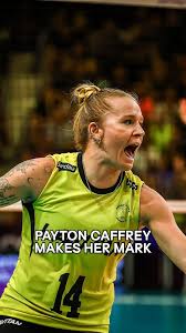 HOW IT'S DONE! , U.S. outside hitter Payton Caffrey finished the Women's Club World Champs as the leading scorer for Brazil's Dentil Praia Clube. Caffrey finished with 60 points on 54 attacks, 3 ...