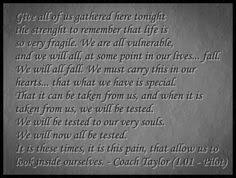 Friday night lights questions and answers. 24 Quotable Friday Night Lights Ideas Friday Night Lights Friday Night Night