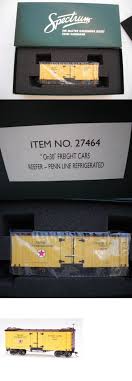Freight Cars 80996 Spectrum 27464 Reefer Freight Train Car Penn Line Refrigerated On30 Scale Buy It Now Only 47 49 On Ebay Ebay Train Car Train