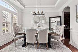 A tray ceiling, also known as an inverted or recessed ceiling, can be made of almost any material. 50 Dining Rooms With Tray Ceilings Photos