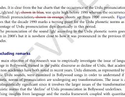 Decadal Change In Pronunciation Of All Three Urdu Sounds