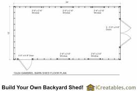 The first step of the project is to frame the floor for the 12×24 shed. 12x24 Gambrel Shed Plans 10x10 Barn Shed Plans