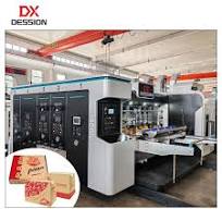 Automatic Four Colors Corrugated Box Printing Machine Cardboard Color Flexo  Printer Packaging Carton Box Print Machine