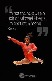 I'd rather regret the risks that didn't work out than the chances i didn't take at all. religion: In One Quote Simone Biles Perfectly Summed Up Her Remarkable Olympic Legacy Be Yourself And Become Your Own Legacy Simone Biles Olympic Quotes Black Gymnast