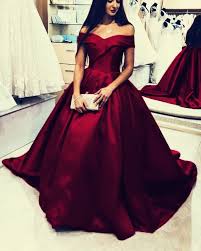 Off Shoulder Satin Ball Gowns Wedding Dresses Prom Dresses Ball Gown Ball Gown Wedding Dress Ball Gowns Prom
