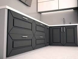 mdf kitchen cabinet doors / square