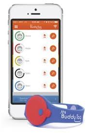 Buddy Tag Child Locater Wristband Baby Inventions Kids Safe Child Safety