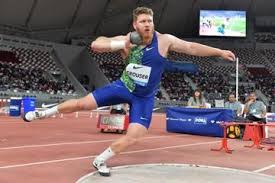 Shot put world record holder 22.82i 2016 olympic gold medalist and olympic record holder. Crouser Building The Foundations For A Return To Competition Feature World Athletics