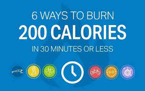 6 Ways To Burn 200 Calories In 30 Minutes Or Less Weight Loss Myfitnesspal