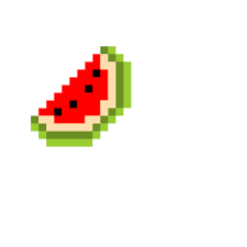 I don't think i am over stating the work of art!!!!! Watermelon Pixel Art