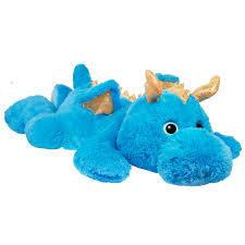 Plush is easy to clean but beside of eyes area. Holiday Time Fantasy Plush Dragon Blue Walmart Com Walmart Com