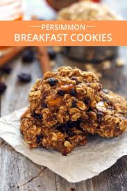 Persimmon Banana Breakfast Cookies Recipe Breakfast Cookies Persimmon Cookies Banana Breakfast Cookie