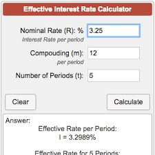 Dollar, you can buy five and a half egyptian pounds. Effective Interest Rate Calculator